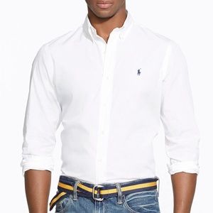 Ralph Lauren Men's Oxford Shirt -White - XL-NWT